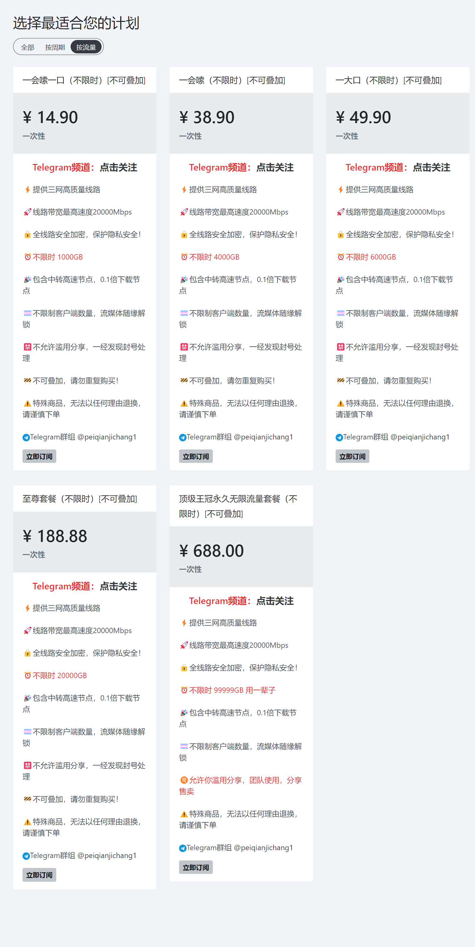 赔钱机场流量套餐